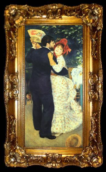 framed  Pierre Renoir Dance in the Country, ta009-2